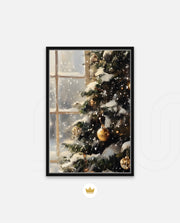 Snowy Christmas Reflections