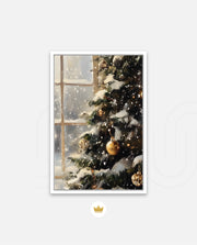 Snowy Christmas Reflections