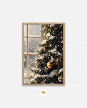 Snowy Christmas Reflections
