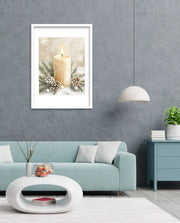 Winter Candle Serenity