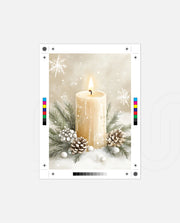 Winter Candle Serenity