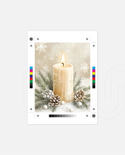 Winter Candle Serenity