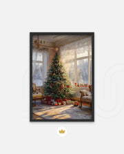 Sunlit Christmas Manor