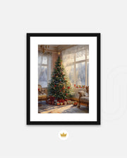 Sunlit Christmas Manor