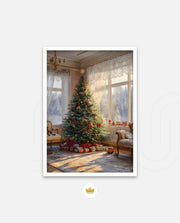 Sunlit Christmas Manor
