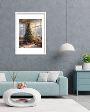 Sunlit Christmas Manor
