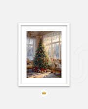 Sunlit Christmas Manor