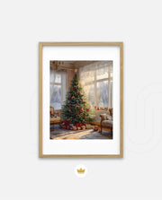 Sunlit Christmas Manor