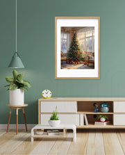 Sunlit Christmas Manor