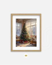 Sunlit Christmas Manor