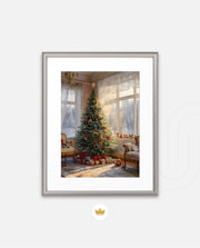Sunlit Christmas Manor