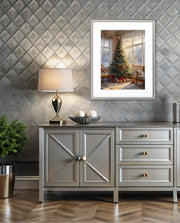 Sunlit Christmas Manor