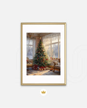 Sunlit Christmas Manor