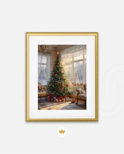 Sunlit Christmas Manor
