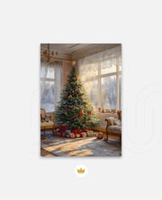 Sunlit Christmas Manor