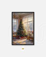Sunlit Christmas Manor