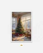 Sunlit Christmas Manor