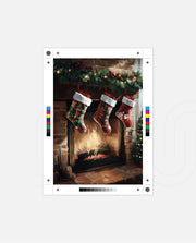 Cozy Fireplace Stockings
