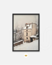 Snowy Hillside Cottage