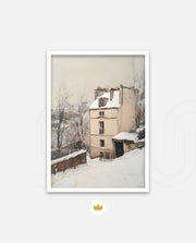 Snowy Hillside Cottage