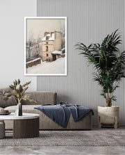 Snowy Hillside Cottage