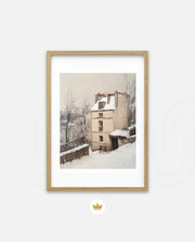 Snowy Hillside Cottage