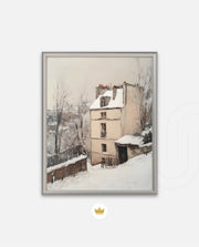 Snowy Hillside Cottage