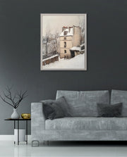 Snowy Hillside Cottage