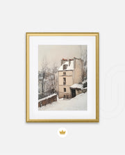 Snowy Hillside Cottage