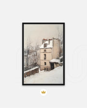 Snowy Hillside Cottage
