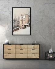 Snowy Hillside Cottage