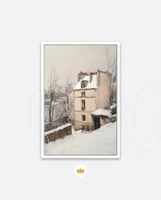 Snowy Hillside Cottage