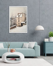Snowy Hillside Cottage