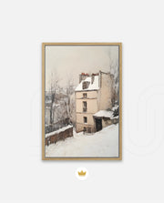 Snowy Hillside Cottage