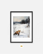 Winter Fox Meadow
