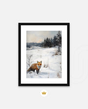 Winter Fox Meadow