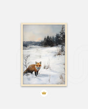 Winter Fox Meadow