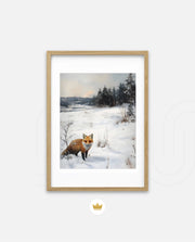 Winter Fox Meadow