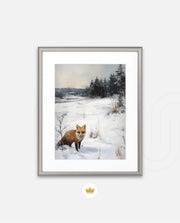 Winter Fox Meadow