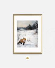 Winter Fox Meadow
