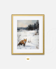 Winter Fox Meadow