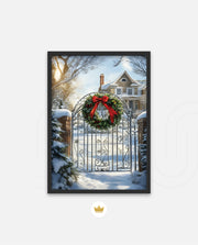 Christmas Wreath Welcome