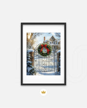 Christmas Wreath Welcome
