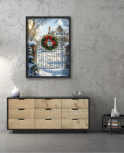 Christmas Wreath Welcome
