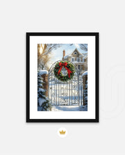Christmas Wreath Welcome