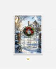 Christmas Wreath Welcome