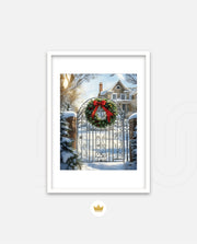 Christmas Wreath Welcome