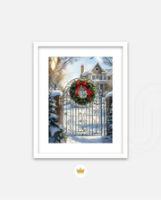 Christmas Wreath Welcome