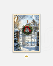 Christmas Wreath Welcome