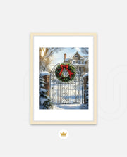 Christmas Wreath Welcome
